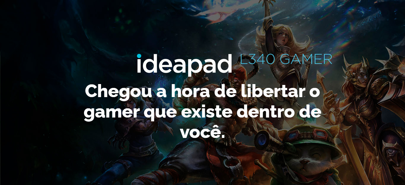 Notebook Gamer Lenovo Ideapad L340 Intel Core i5-9300H 8GB 1TB GTX 1050 3GB 15,6 Full HD Windows 10 Home, Preto- 81TR0002BR